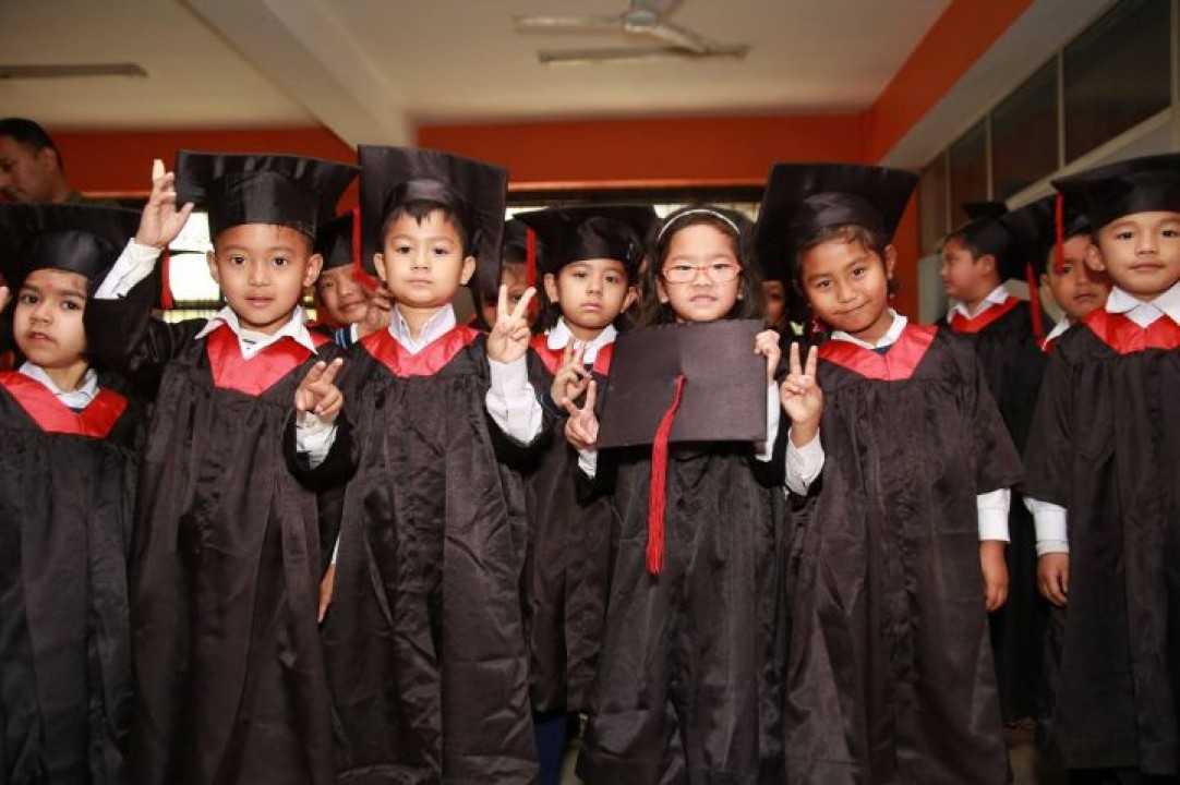 KG Graduation 2074 Photo